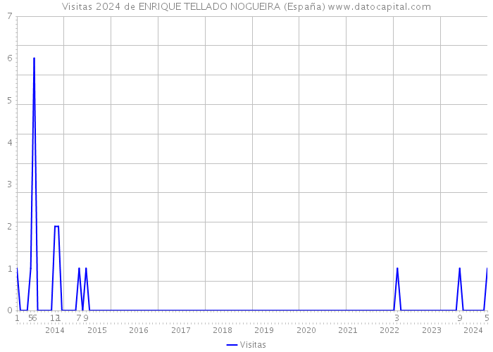 Visitas 2024 de ENRIQUE TELLADO NOGUEIRA (España) 