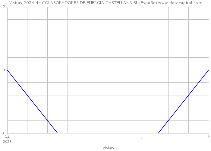 Visitas 2024 de COLABORADORES DE ENERGIA CASTELLANA SL (España) 