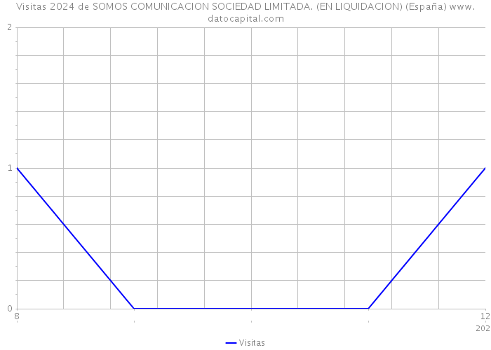 Visitas 2024 de SOMOS COMUNICACION SOCIEDAD LIMITADA. (EN LIQUIDACION) (España) 