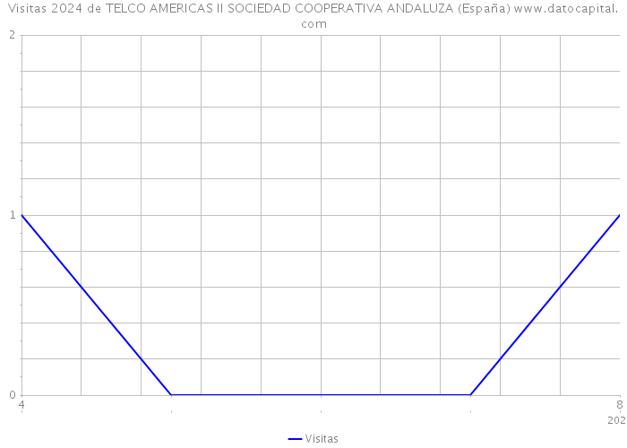 Visitas 2024 de TELCO AMERICAS II SOCIEDAD COOPERATIVA ANDALUZA (España) 