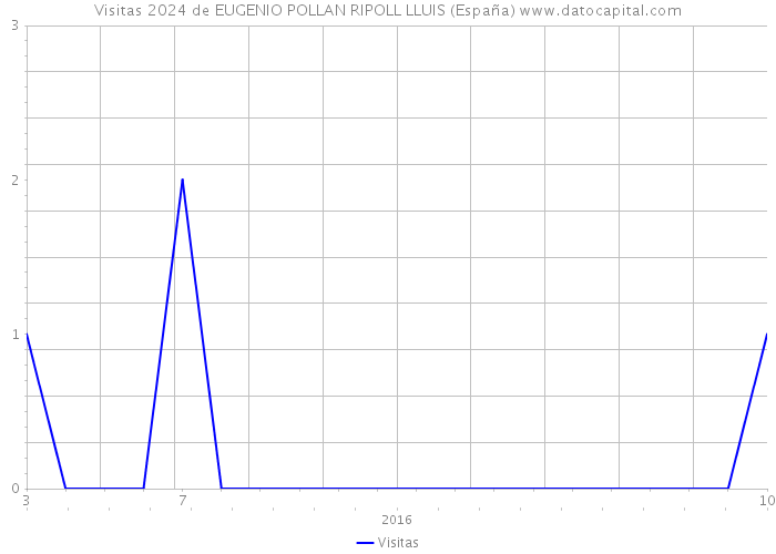 Visitas 2024 de EUGENIO POLLAN RIPOLL LLUIS (España) 