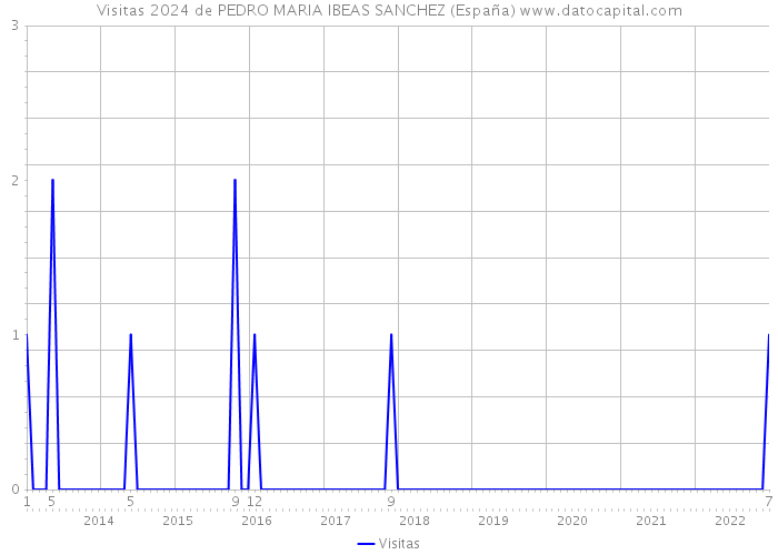Visitas 2024 de PEDRO MARIA IBEAS SANCHEZ (España) 