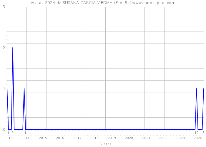 Visitas 2024 de SUSANA GARCIA VIEDMA (España) 