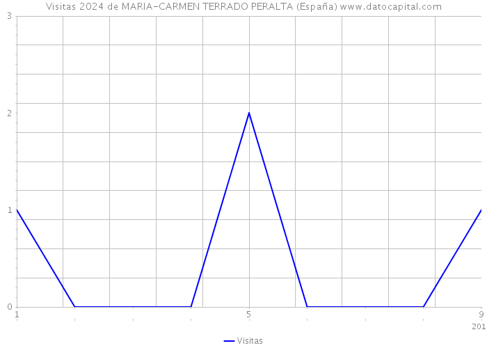 Visitas 2024 de MARIA-CARMEN TERRADO PERALTA (España) 