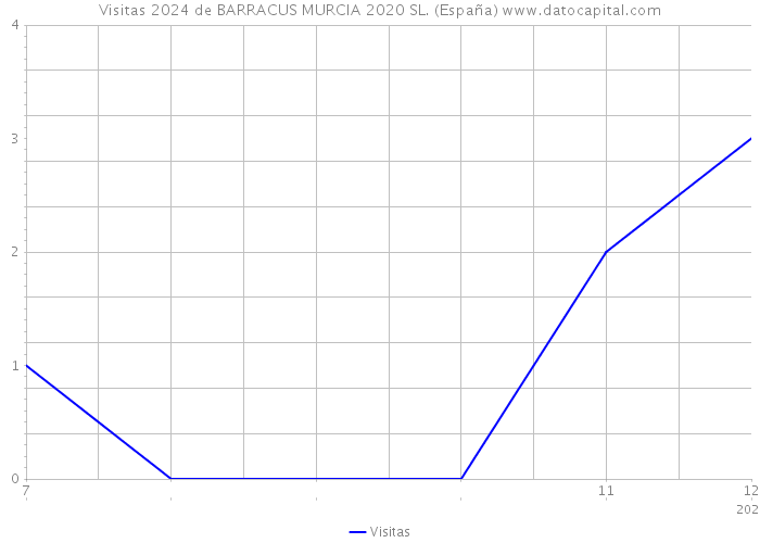 Visitas 2024 de BARRACUS MURCIA 2020 SL. (España) 