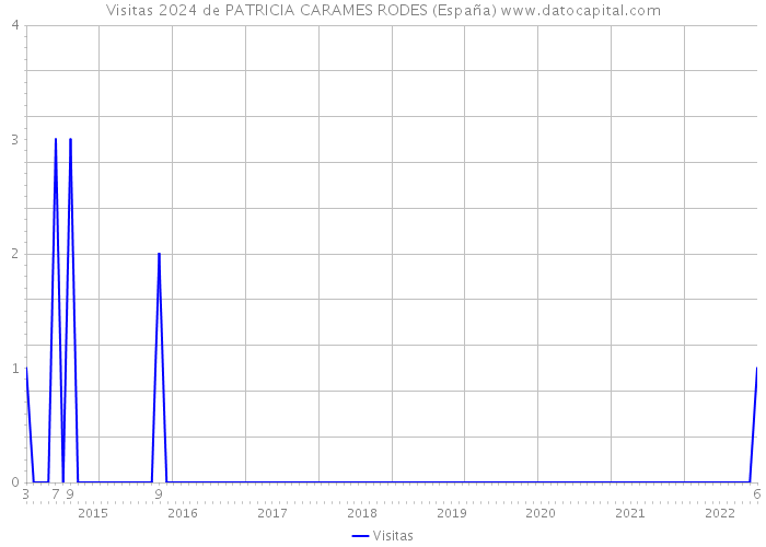 Visitas 2024 de PATRICIA CARAMES RODES (España) 