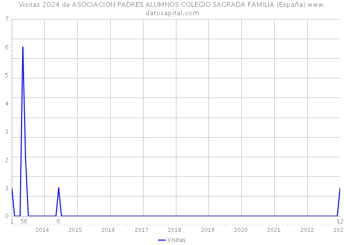 Visitas 2024 de ASOCIACION PADRES ALUMNOS COLEGIO SAGRADA FAMILIA (España) 
