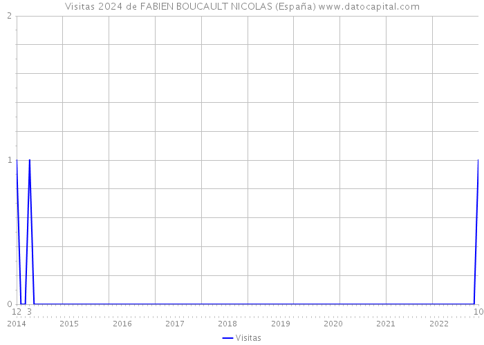 Visitas 2024 de FABIEN BOUCAULT NICOLAS (España) 