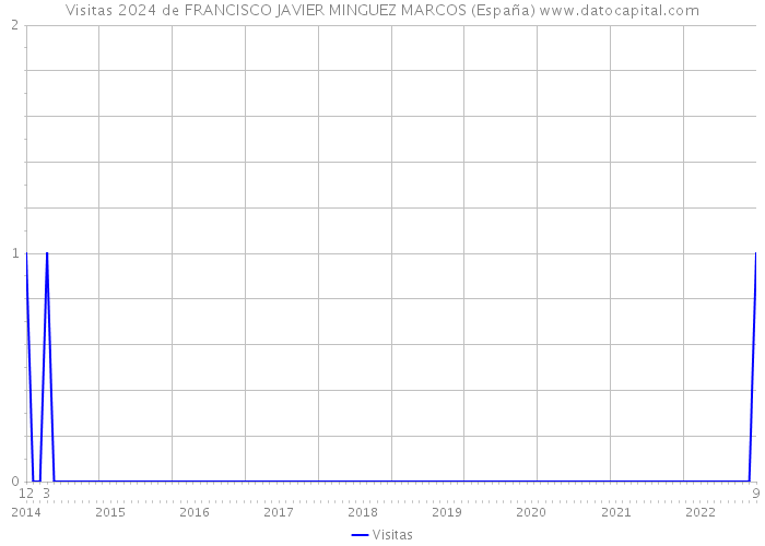 Visitas 2024 de FRANCISCO JAVIER MINGUEZ MARCOS (España) 