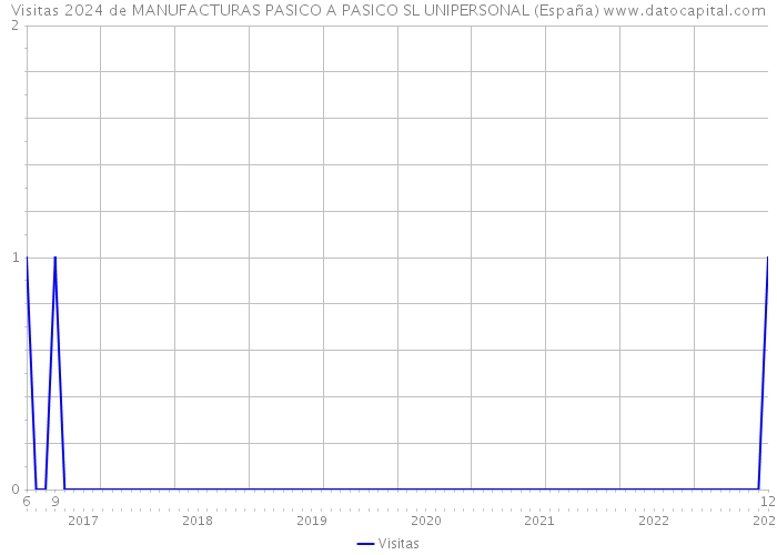 Visitas 2024 de MANUFACTURAS PASICO A PASICO SL UNIPERSONAL (España) 