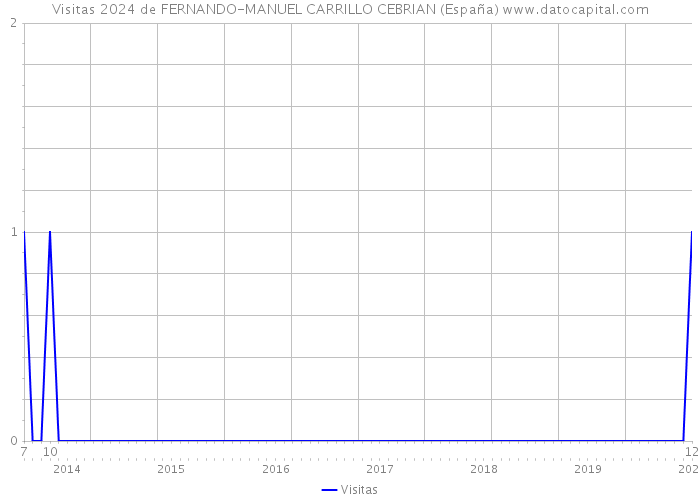Visitas 2024 de FERNANDO-MANUEL CARRILLO CEBRIAN (España) 