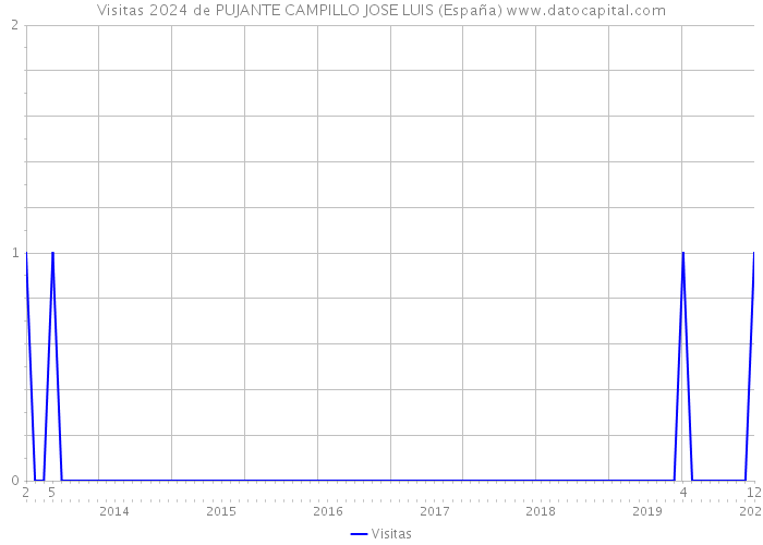 Visitas 2024 de PUJANTE CAMPILLO JOSE LUIS (España) 