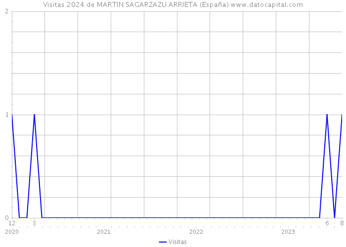 Visitas 2024 de MARTIN SAGARZAZU ARRIETA (España) 