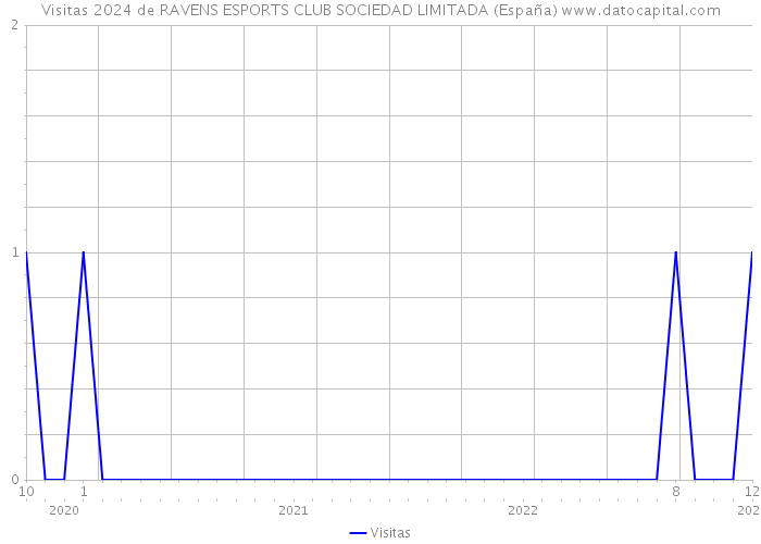 Visitas 2024 de RAVENS ESPORTS CLUB SOCIEDAD LIMITADA (España) 