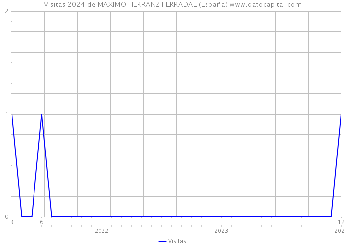 Visitas 2024 de MAXIMO HERRANZ FERRADAL (España) 