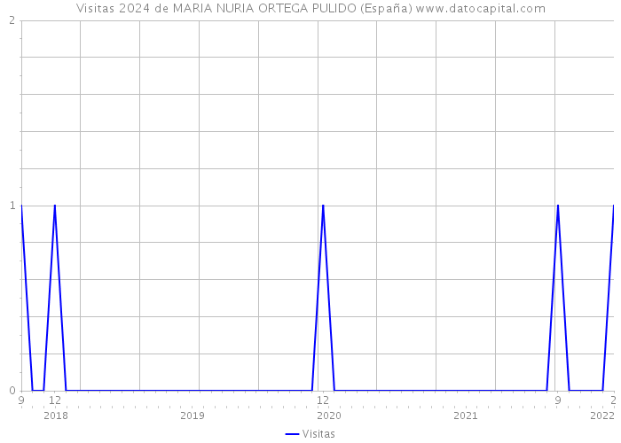 Visitas 2024 de MARIA NURIA ORTEGA PULIDO (España) 
