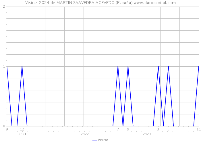 Visitas 2024 de MARTIN SAAVEDRA ACEVEDO (España) 
