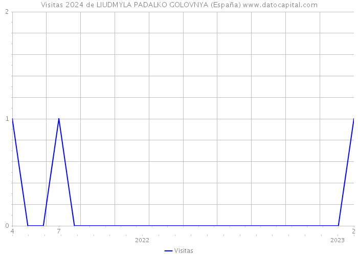 Visitas 2024 de LIUDMYLA PADALKO GOLOVNYA (España) 