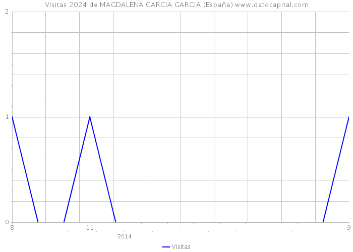 Visitas 2024 de MAGDALENA GARCIA GARCIA (España) 