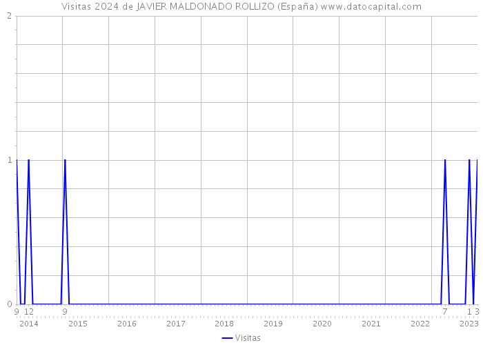 Visitas 2024 de JAVIER MALDONADO ROLLIZO (España) 