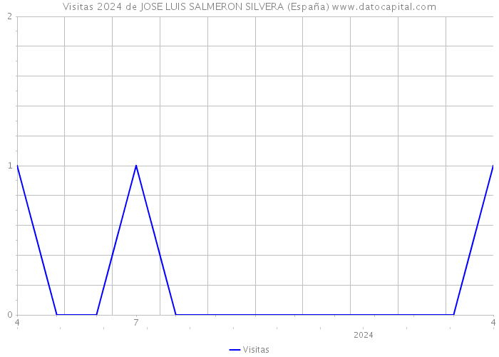 Visitas 2024 de JOSE LUIS SALMERON SILVERA (España) 