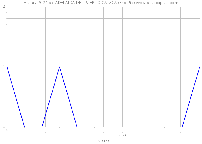 Visitas 2024 de ADELAIDA DEL PUERTO GARCIA (España) 