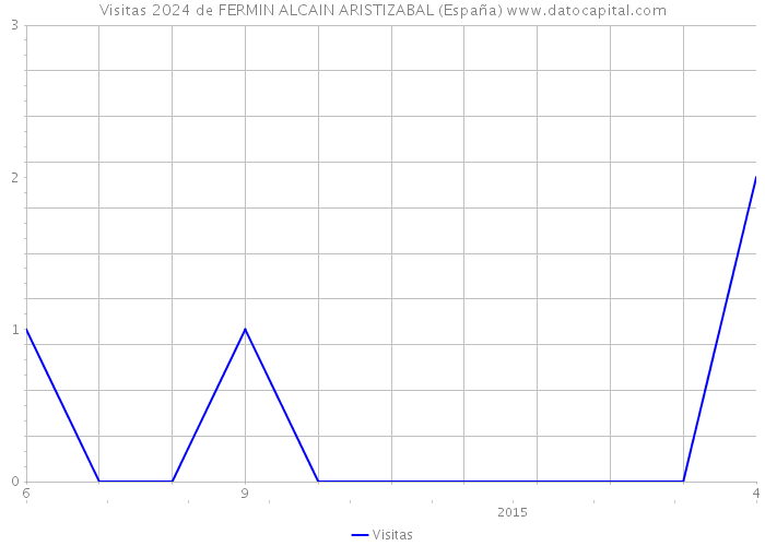 Visitas 2024 de FERMIN ALCAIN ARISTIZABAL (España) 