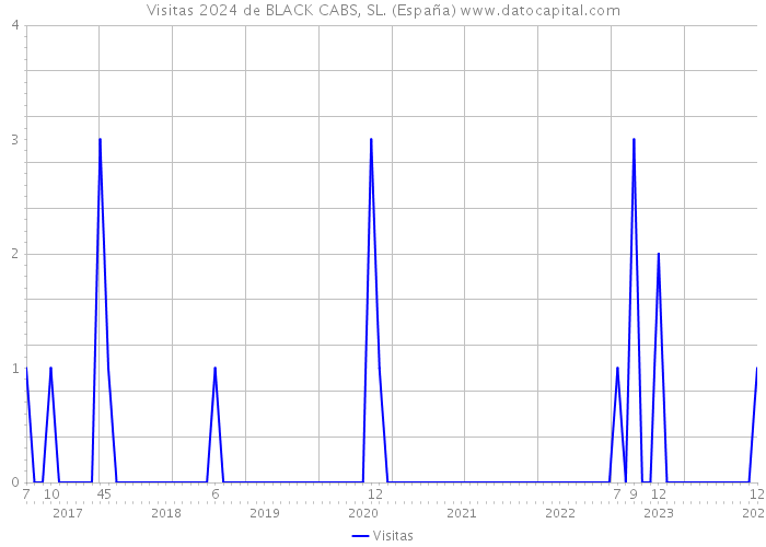Visitas 2024 de BLACK CABS, SL. (España) 