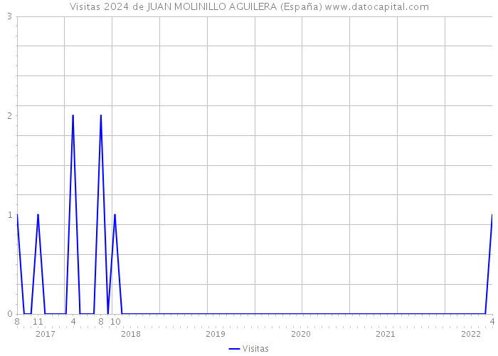 Visitas 2024 de JUAN MOLINILLO AGUILERA (España) 