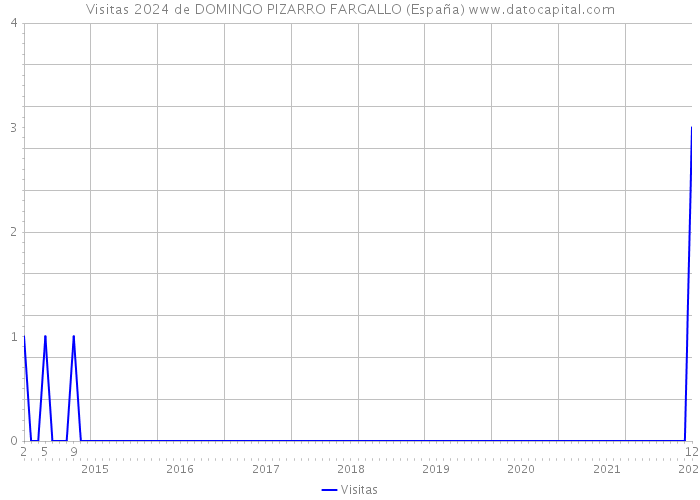 Visitas 2024 de DOMINGO PIZARRO FARGALLO (España) 