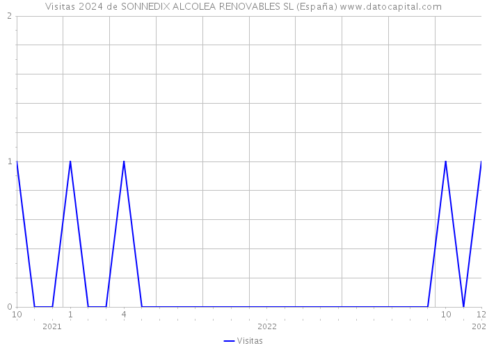 Visitas 2024 de SONNEDIX ALCOLEA RENOVABLES SL (España) 