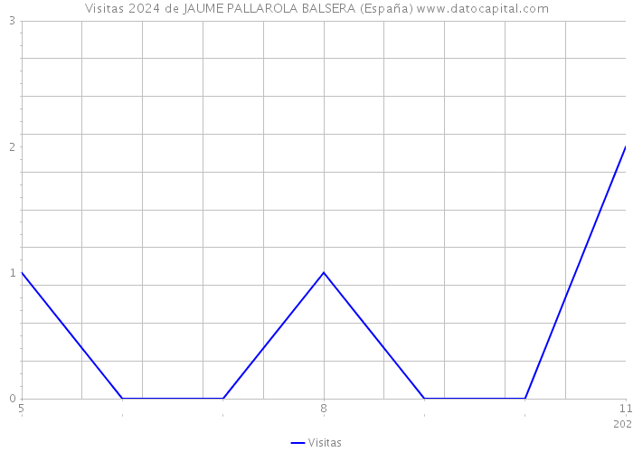 Visitas 2024 de JAUME PALLAROLA BALSERA (España) 