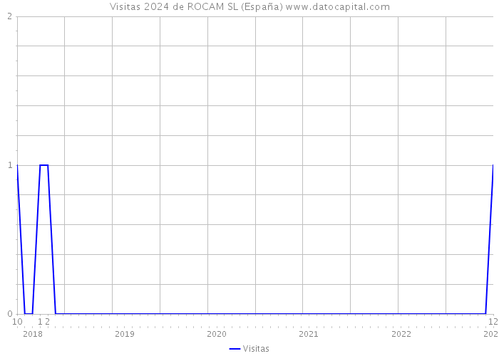 Visitas 2024 de ROCAM SL (España) 
