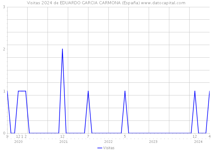 Visitas 2024 de EDUARDO GARCIA CARMONA (España) 