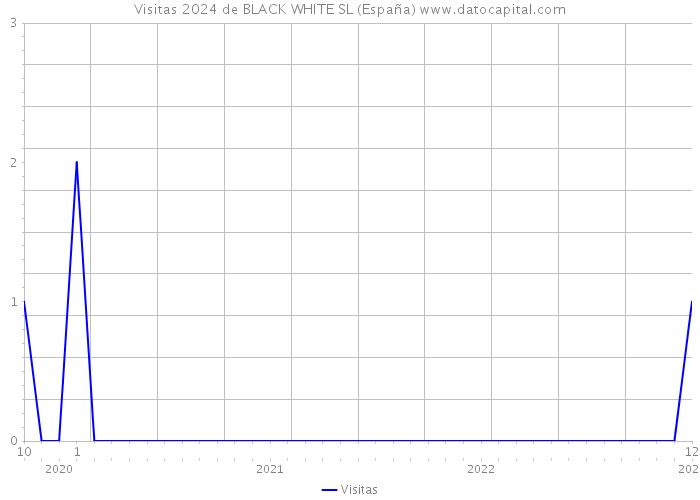 Visitas 2024 de BLACK WHITE SL (España) 