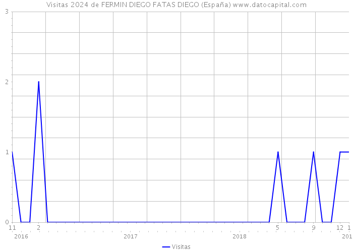 Visitas 2024 de FERMIN DIEGO FATAS DIEGO (España) 