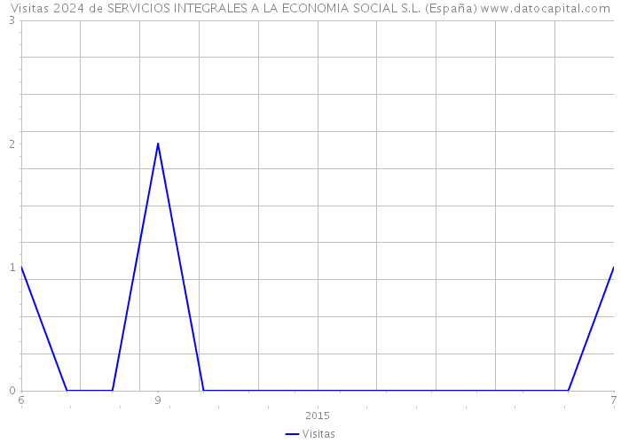 Visitas 2024 de SERVICIOS INTEGRALES A LA ECONOMIA SOCIAL S.L. (España) 