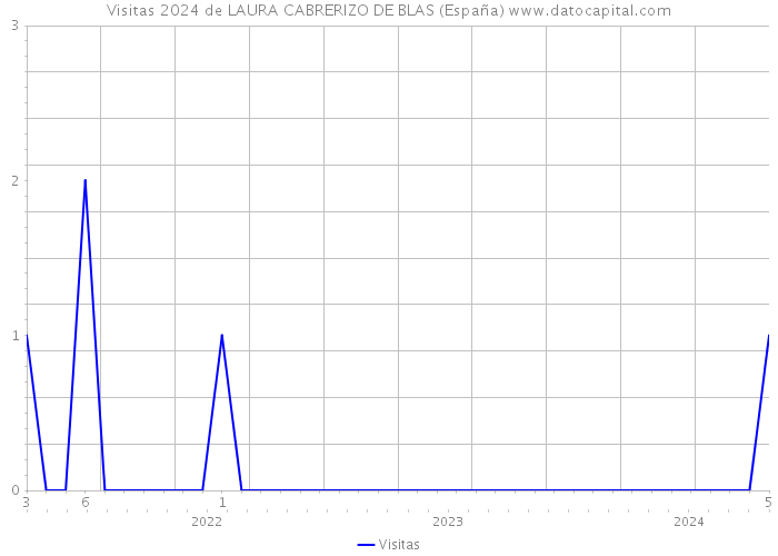 Visitas 2024 de LAURA CABRERIZO DE BLAS (España) 