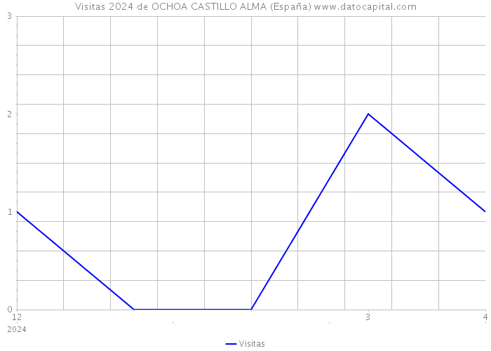 Visitas 2024 de OCHOA CASTILLO ALMA (España) 