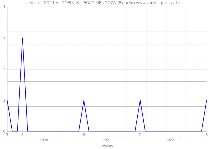 Visitas 2024 de SOFIA VILLEGAS MENDOZA (España) 