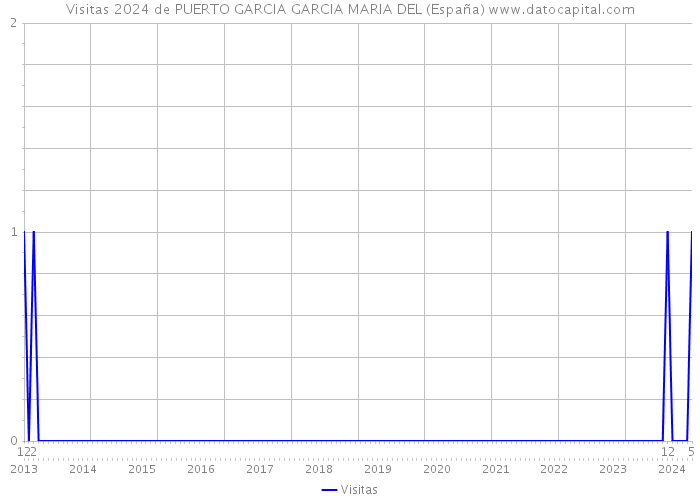 Visitas 2024 de PUERTO GARCIA GARCIA MARIA DEL (España) 