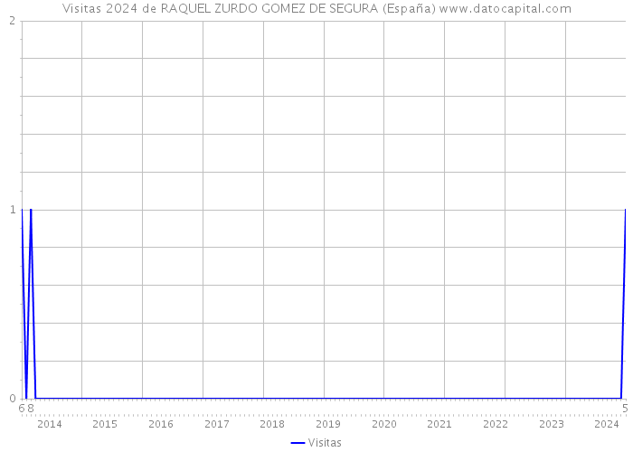 Visitas 2024 de RAQUEL ZURDO GOMEZ DE SEGURA (España) 