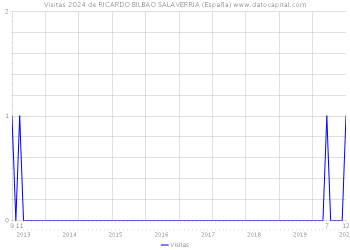 Visitas 2024 de RICARDO BILBAO SALAVERRIA (España) 