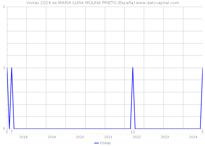 Visitas 2024 de MARIA LUISA MOLINA PRIETO (España) 