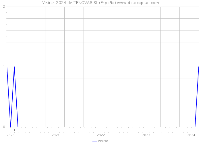 Visitas 2024 de TENOVAR SL (España) 