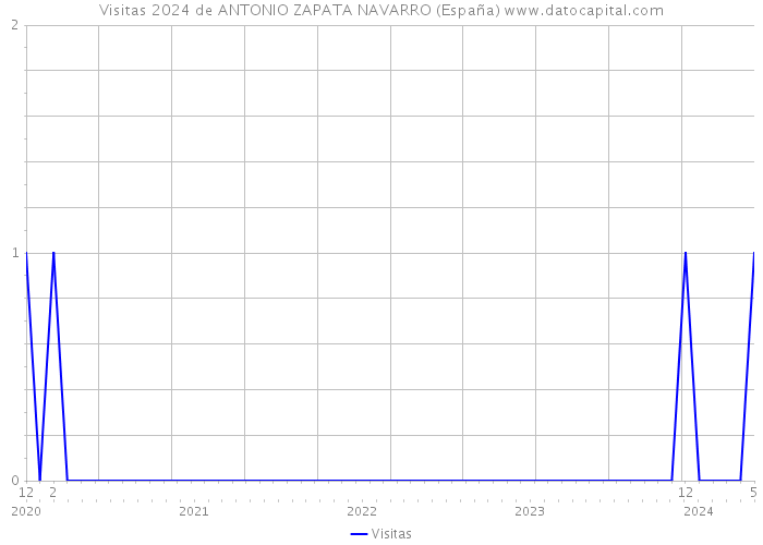 Visitas 2024 de ANTONIO ZAPATA NAVARRO (España) 