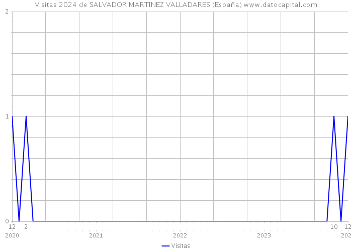 Visitas 2024 de SALVADOR MARTINEZ VALLADARES (España) 