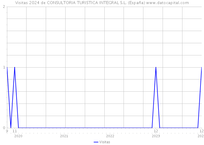 Visitas 2024 de CONSULTORIA TURISTICA INTEGRAL S.L. (España) 