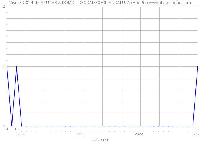 Visitas 2024 de AYUDAS A DOMICILIO SDAD COOP ANDALUZA (España) 