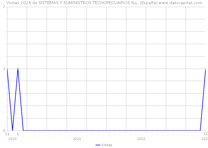 Visitas 2024 de SISTEMAS Y SUMINISTROS TECNOPECUARIOS SLL. (España) 